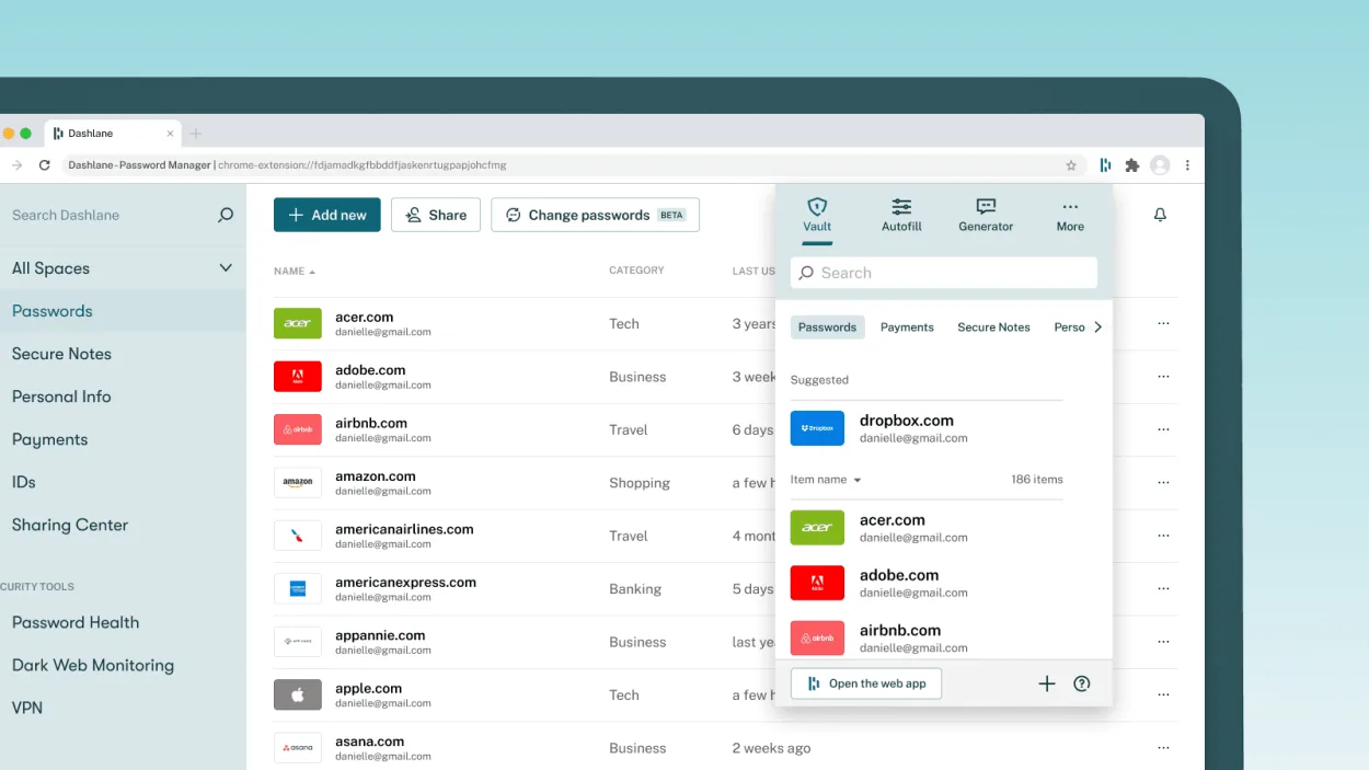 Dashlane gratuit