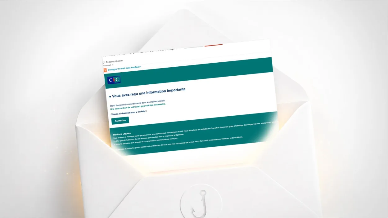 Email CIC « nouvelle demande en attente sur votre compte » : arnaque ou message réel ?