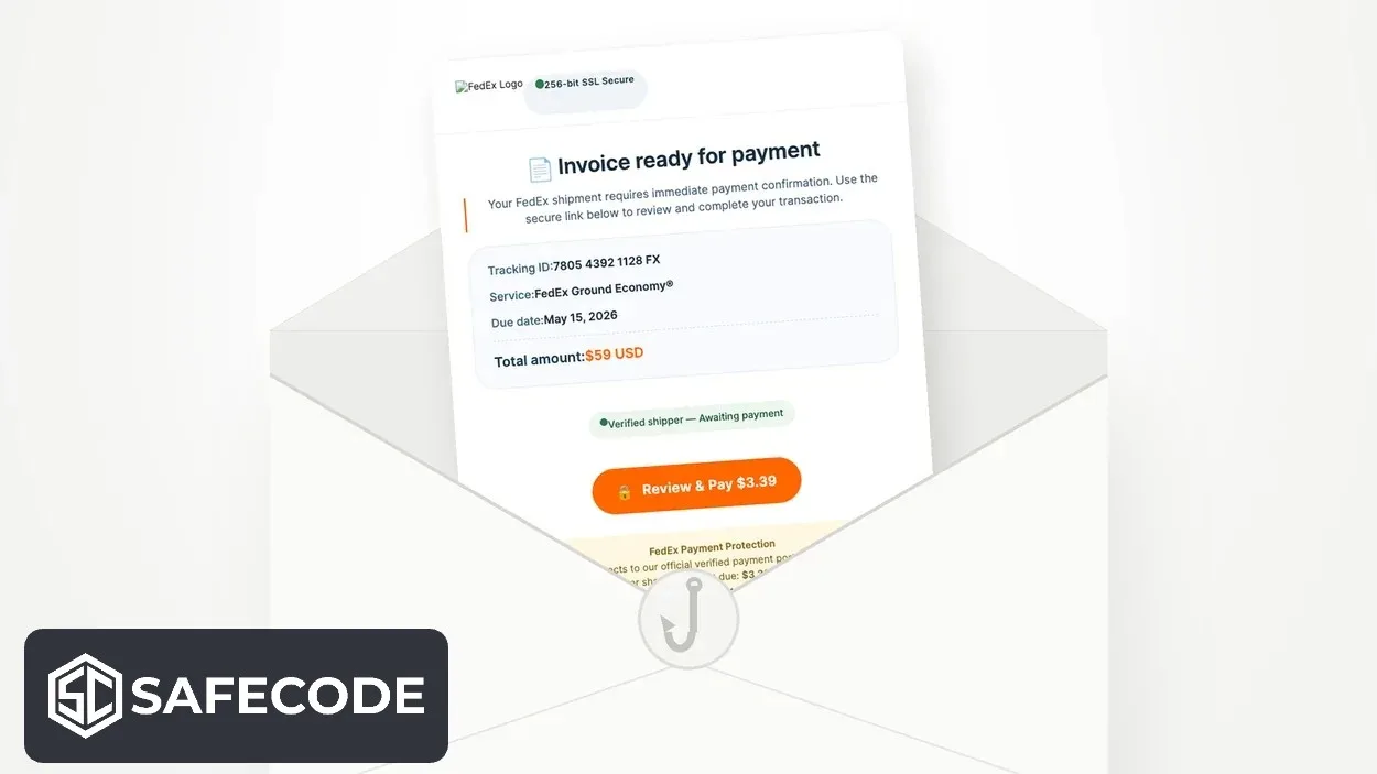 Email FedEx « Action Required to Release Package » à 3,39 $ : arnaque ou réel ?