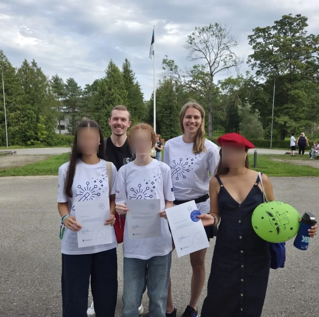 Remise certificat camp Kehtna CyberWizards 2025
